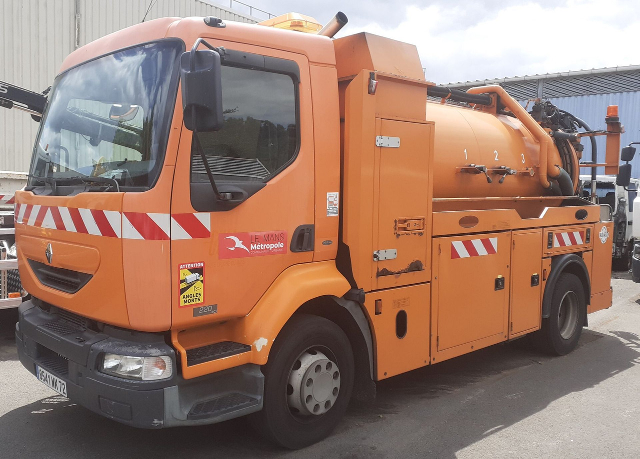 Vacuum truck 8541-WF-72 - Camion cureuse Renault: picture 1