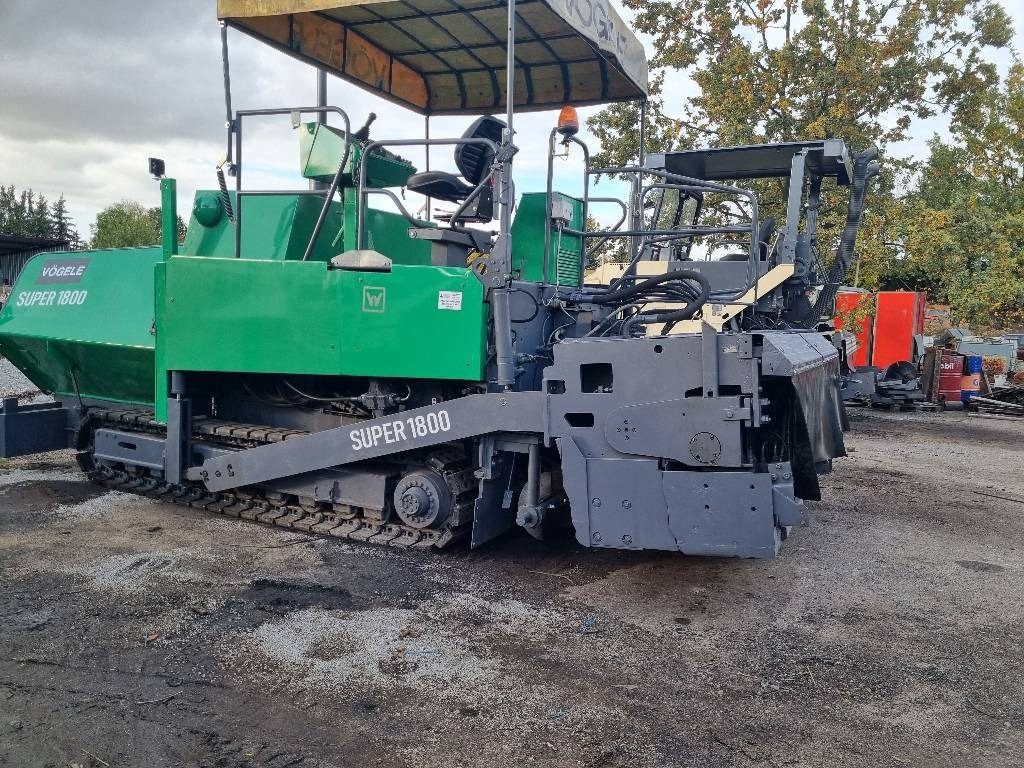 Vögele super 1800 - Asphalt paver: picture 2 Vögele super 1800 - Asphalt paver: picture 2