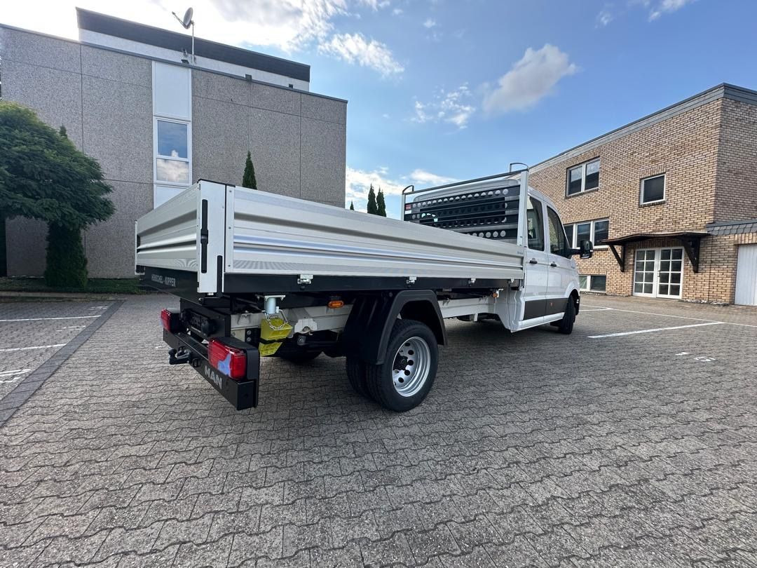 MAN TGE 6.160 Doka L4 Dreiseitenkippe Klima-Navi-AHK - Tipper: picture 4 MAN TGE 6.160 Doka L4 Dreiseitenkippe Klima-Navi-AHK - Tipper: picture 4