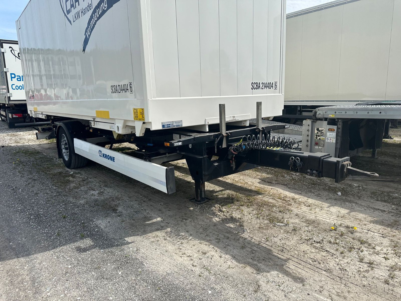 Krone ZE 1 Achs Maxi TÜV neu - Container transporter/ Swap body trailer: picture 2 Krone ZE 1 Achs Maxi TÜV neu - Container transporter/ Swap body trailer: picture 2