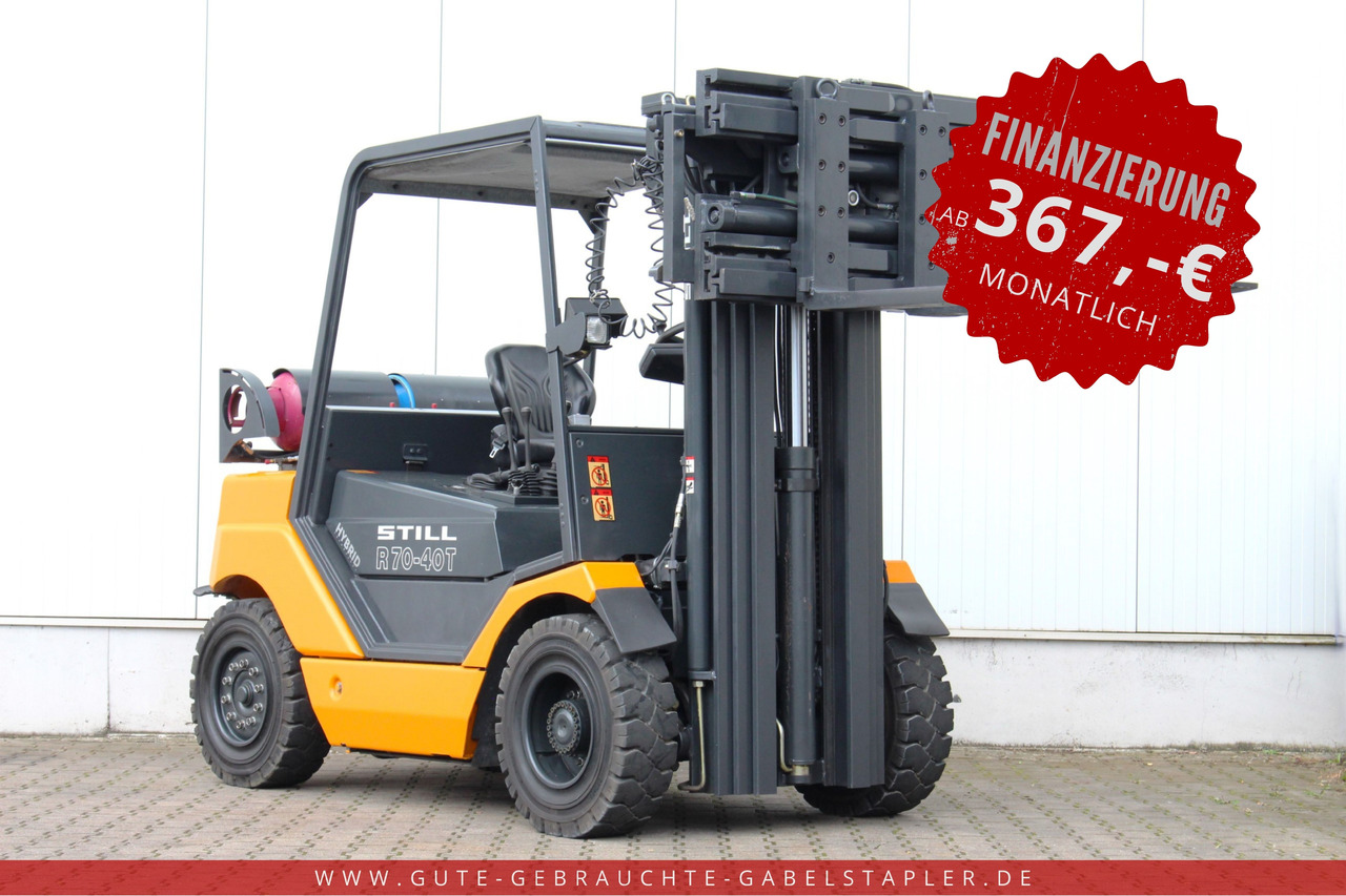 STILL R70-40T Gas Triplex 4t Klammergabel - LPG forklift: picture 1 STILL R70-40T Gas Triplex 4t Klammergabel - LPG forklift: picture 1