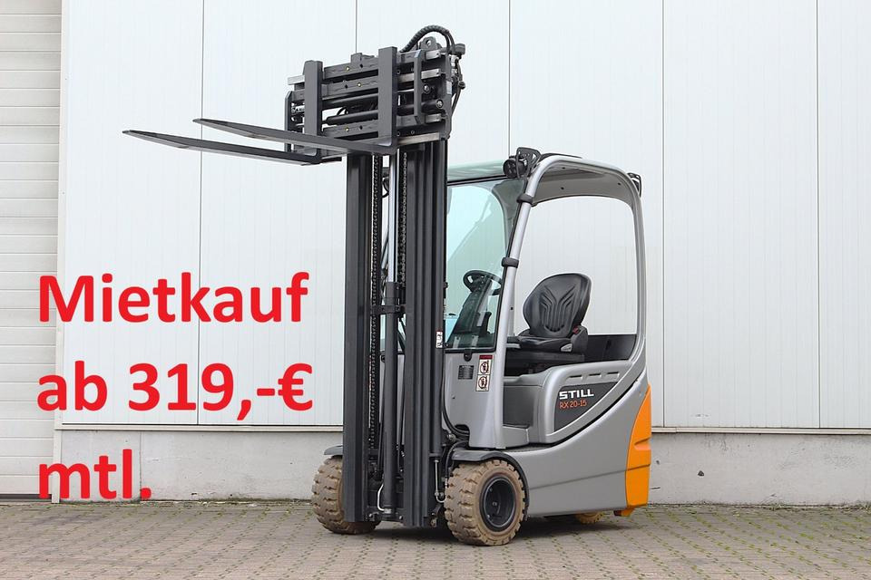 Electric forklift STILL RX20-15 Triplex - 6,1m: picture 1