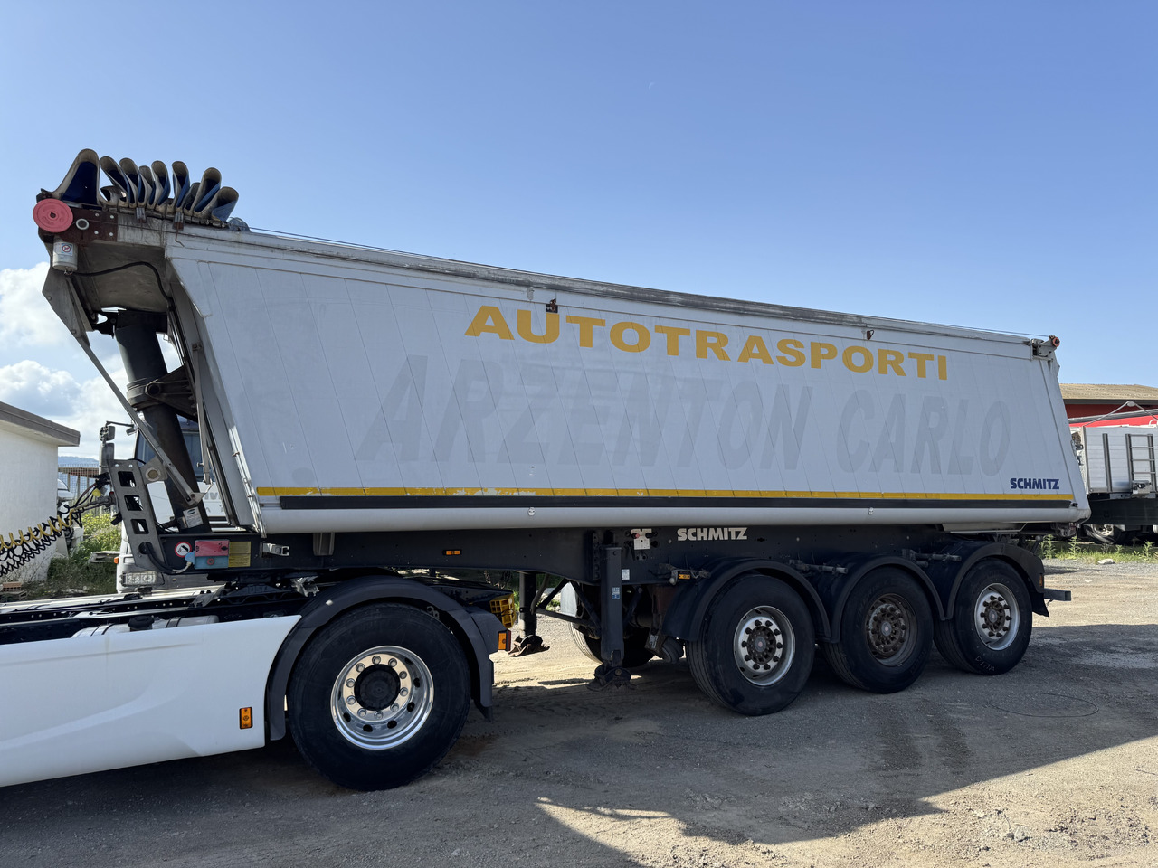 SCHMITZ SR Ribaltabile Post. in Alluminio - Tipper semi-trailer: picture 1 SCHMITZ SR Ribaltabile Post. in Alluminio - Tipper semi-trailer: picture 1