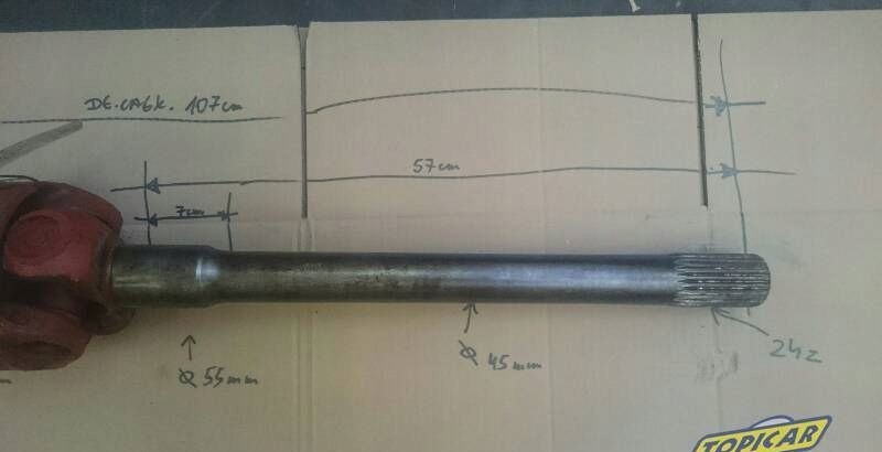 Półoś z przegubem elbe 1188 - Transmission: picture 4 Półoś z przegubem elbe 1188 - Transmission: picture 4