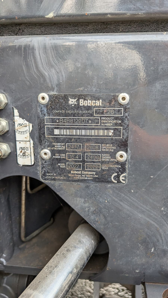 BOBCAT E 26 - Mini excavator: picture 5 BOBCAT E 26 - Mini excavator: picture 5