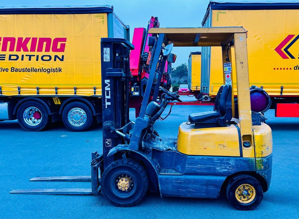 Gabelstapler TCM + Gas + 1,3 t Hub + Bj. 1999 - LPG forklift: picture 3 Gabelstapler TCM + Gas + 1,3 t Hub + Bj. 1999 - LPG forklift: picture 3