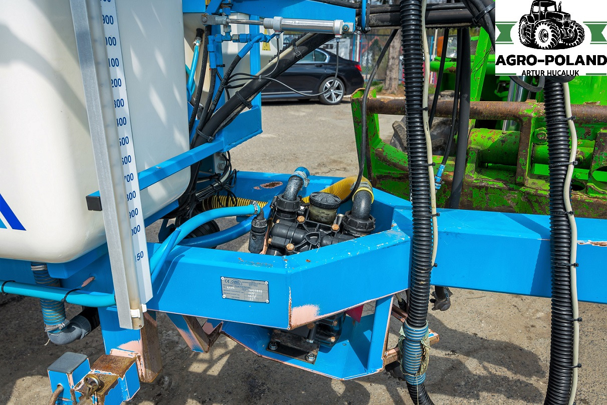 Trailed sprayer AGRIO NAPA 3000 - 2007 ROK - 18 M: picture 10