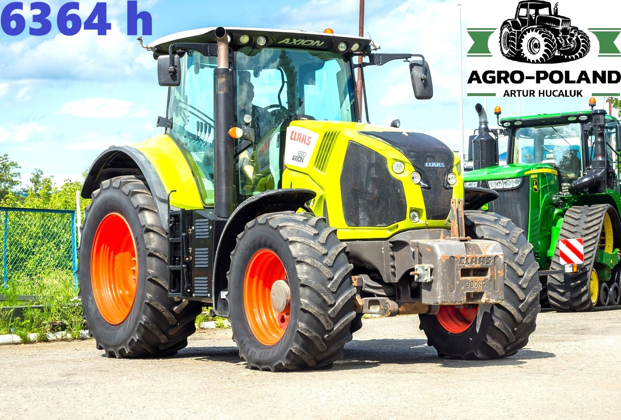 CLAAS AXION 830 - 2017 ROK - 6364 h - ORYGINALNE OPONY - Farm tractor: picture 1 CLAAS AXION 830 - 2017 ROK - 6364 h - ORYGINALNE OPONY - Farm tractor: picture 1