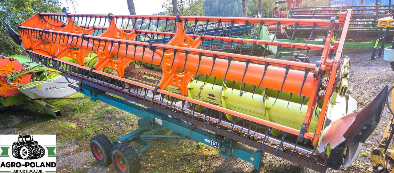 CLAAS MAXFLEX 620 - 2017 ROK - DO ZBIORU ZBÓŻ SOI GROCHU SOCZEWICY - Combine header: picture 1 CLAAS MAXFLEX 620 - 2017 ROK - DO ZBIORU ZBÓŻ SOI GROCHU SOCZEWICY - Combine header: picture 1