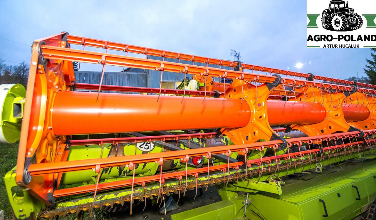 CLAAS VARIO 750 (NOWY MODEL)- 2013 ROK + WÓZEK + KOSY BOCZNE - Combine header: picture 2 CLAAS VARIO 750 (NOWY MODEL)- 2013 ROK + WÓZEK + KOSY BOCZNE - Combine header: picture 2