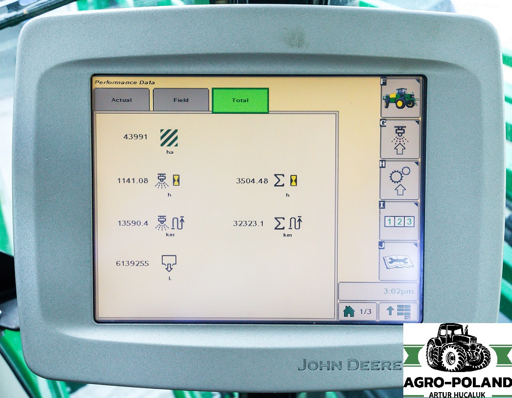 JOHN DEERE 5430 i - 2011 ROK - 36 M - GPS - AUTOPILOT - AUTOTRAC - 1141 h - Self-propelled sprayer: picture 5 JOHN DEERE 5430 i - 2011 ROK - 36 M - GPS - AUTOPILOT - AUTOTRAC - 1141 h - Self-propelled sprayer: picture 5