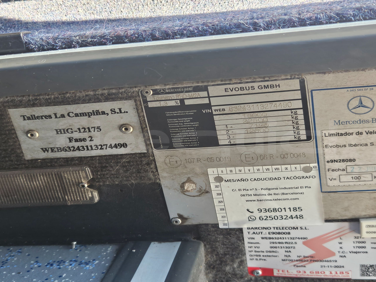 Coach Mercedes-Benz Tourismo: picture 12