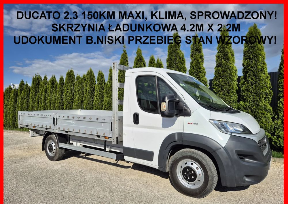 Fiat DUCATO 2.3 150KM MAXI - Open body delivery van: picture 2 Fiat DUCATO 2.3 150KM MAXI - Open body delivery van: picture 2