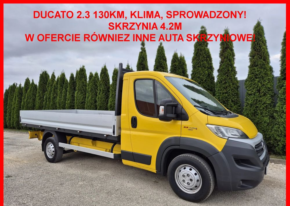 Fiat Ducato 2.3 130KM - Open body delivery van: picture 1 Fiat Ducato 2.3 130KM - Open body delivery van: picture 1