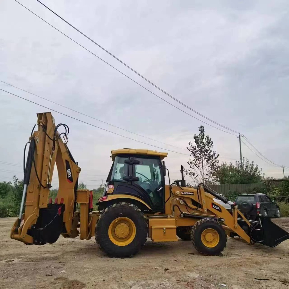 CATERPILLAR 420F backhoe loader stock new low hour jcb TLB - Backhoe loader: picture 3 CATERPILLAR 420F backhoe loader stock new low hour jcb TLB - Backhoe loader: picture 3
