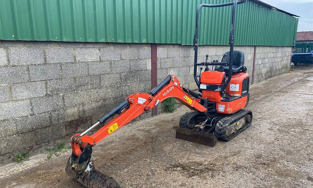 Kubota K008-5 - Mini excavator: picture 1 Kubota K008-5 - Mini excavator: picture 1