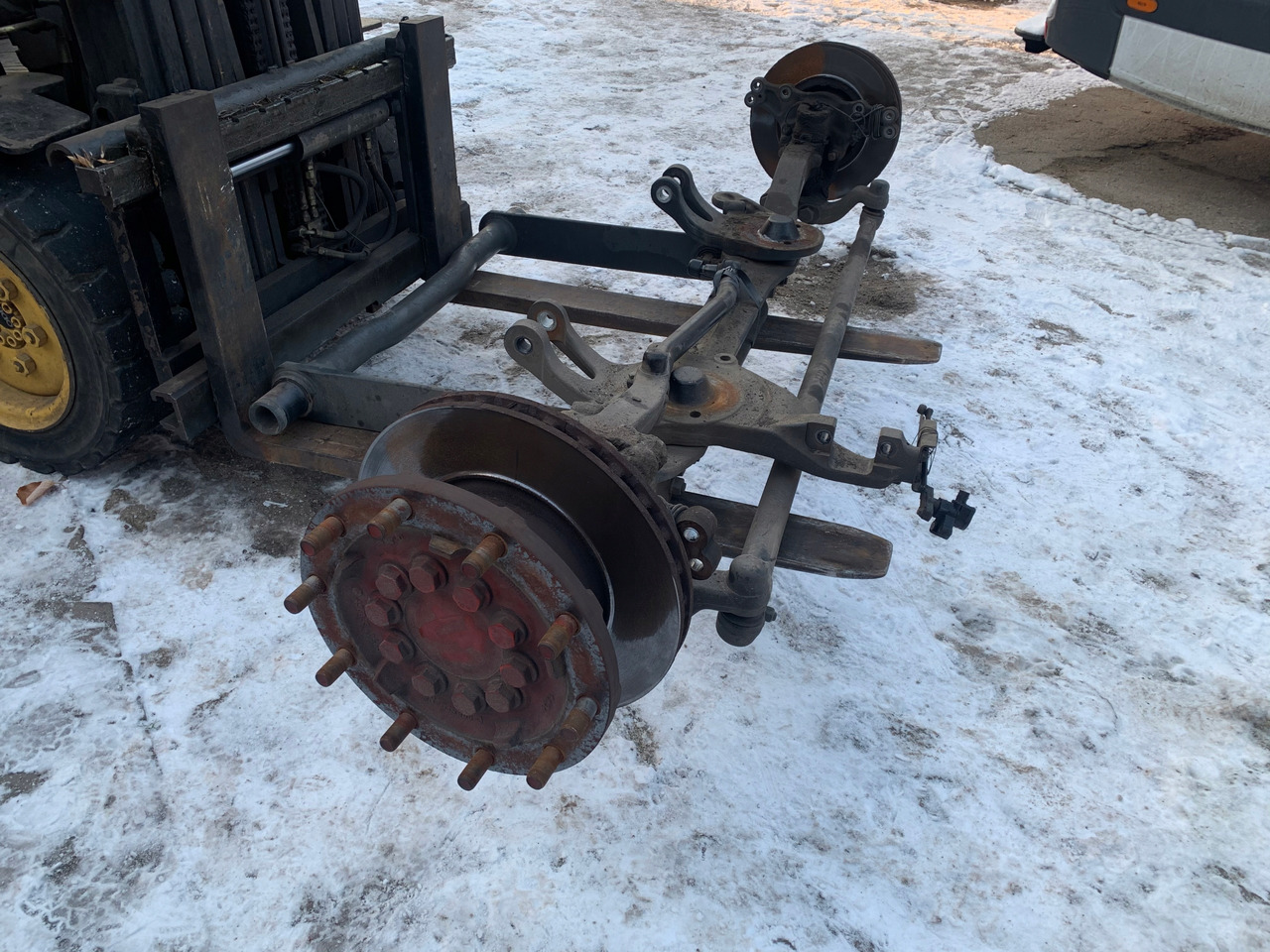 OŚ PRZEDNIA MERCEDES ACTROS MP4 ANTOS F-8.0/C22.5 - Front axle for Truck: picture 4 OŚ PRZEDNIA MERCEDES ACTROS MP4 ANTOS F-8.0/C22.5 - Front axle for Truck: picture 4