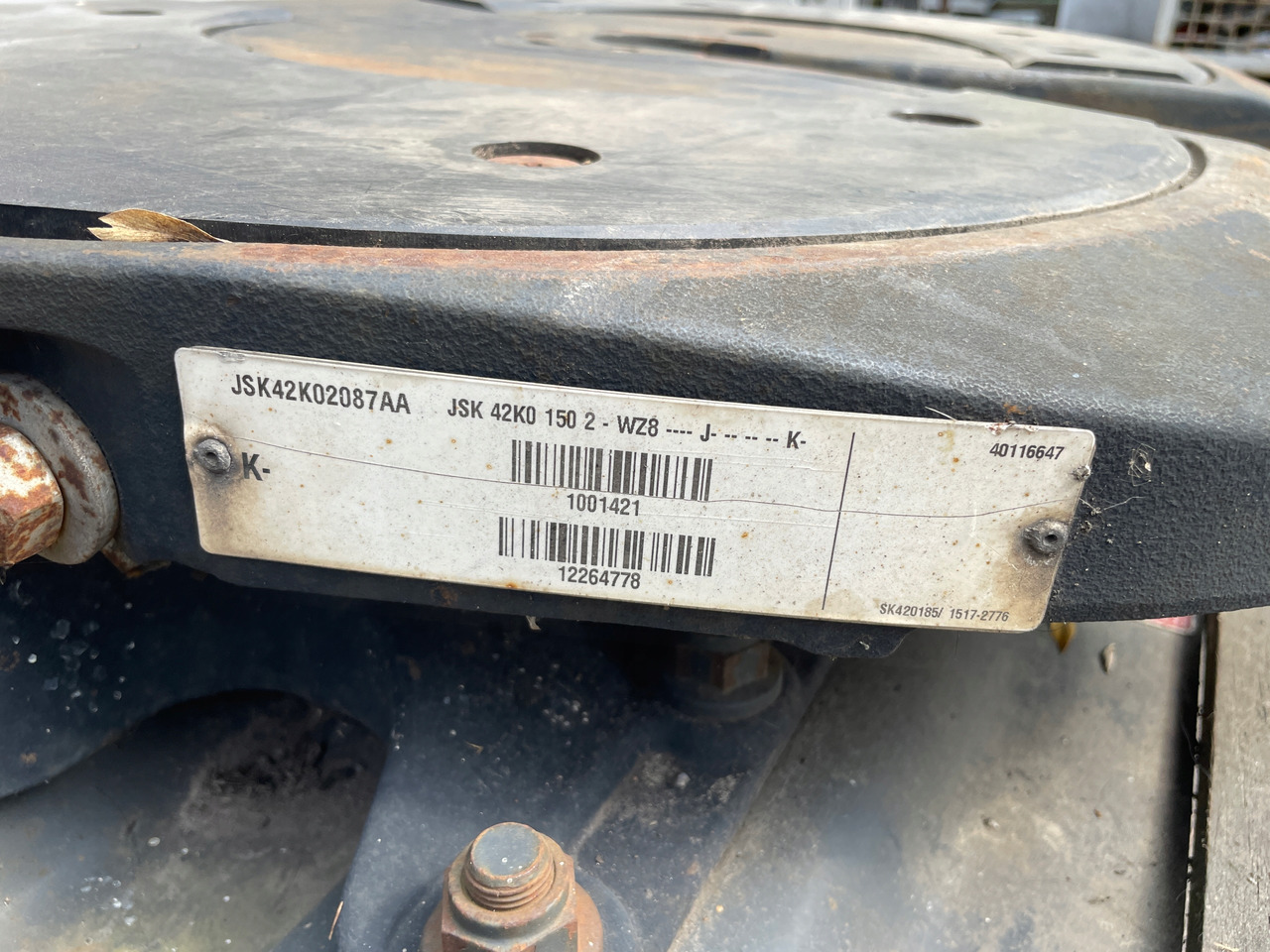 SIODŁO JOST MERCEDES ACTROS MP4 MP 4 A9603170021 - Body and exterior for Truck: picture 3 SIODŁO JOST MERCEDES ACTROS MP4 MP 4 A9603170021 - Body and exterior for Truck: picture 3