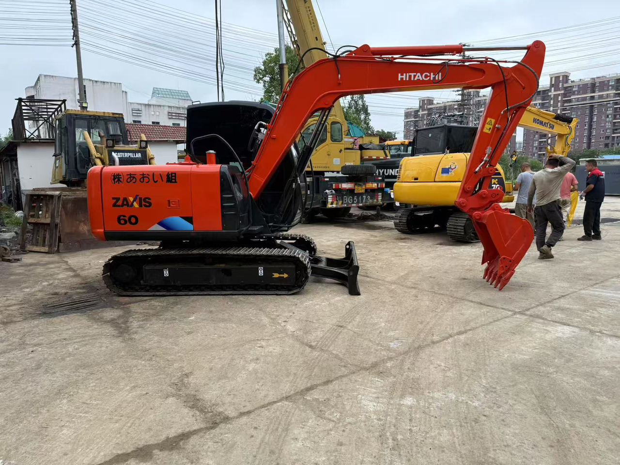 HITACHI ZX60 with CE marked - Mini excavator: picture 2 HITACHI ZX60 with CE marked - Mini excavator: picture 2