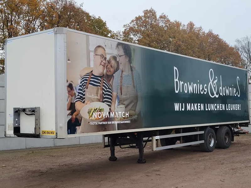 Tracon TRAILERS Tailgate Steering Axle - Closed box trailer: picture 1 Tracon TRAILERS Tailgate Steering Axle - Closed box trailer: picture 1