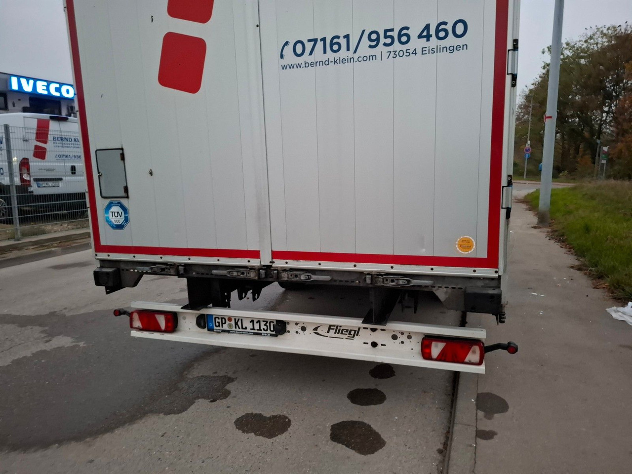 Fliegl TKF 118, Schiebeplane, Durchlader, Luft, - Curtainsider trailer: picture 4 Fliegl TKF 118, Schiebeplane, Durchlader, Luft, - Curtainsider trailer: picture 4