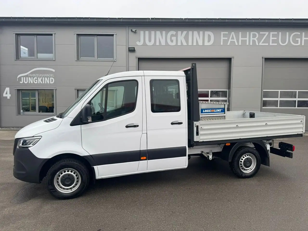 Mercedes-Benz Sprinter 314 CDI Lang DoKa Pritsche LED Klima - Open body delivery van, Combi van: picture 2 Mercedes-Benz Sprinter 314 CDI Lang DoKa Pritsche LED Klima - Open body delivery van, Combi van: picture 2