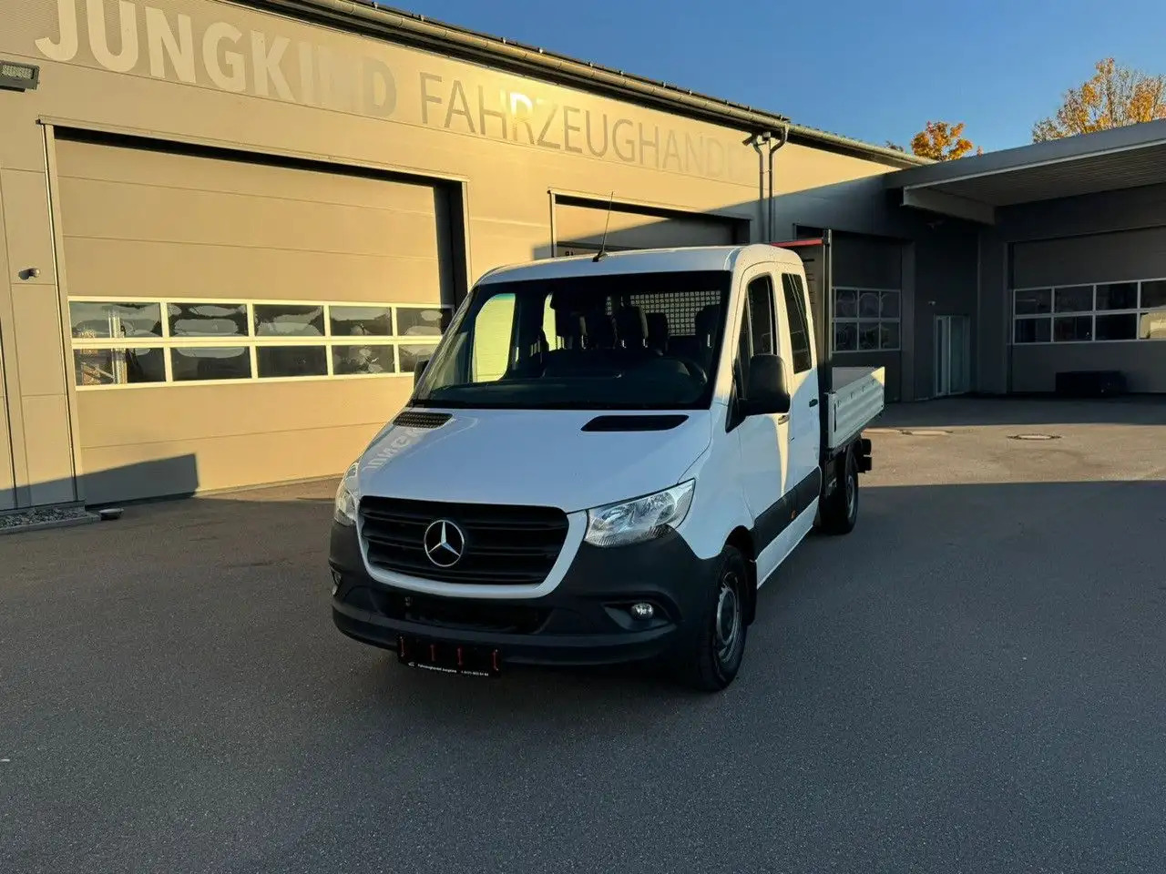 Mercedes-Benz Sprinter 317 CDI Lang DoKa Pritsche AHK 3,5t - Open body delivery van, Combi van: picture 2 Mercedes-Benz Sprinter 317 CDI Lang DoKa Pritsche AHK 3,5t - Open body delivery van, Combi van: picture 2