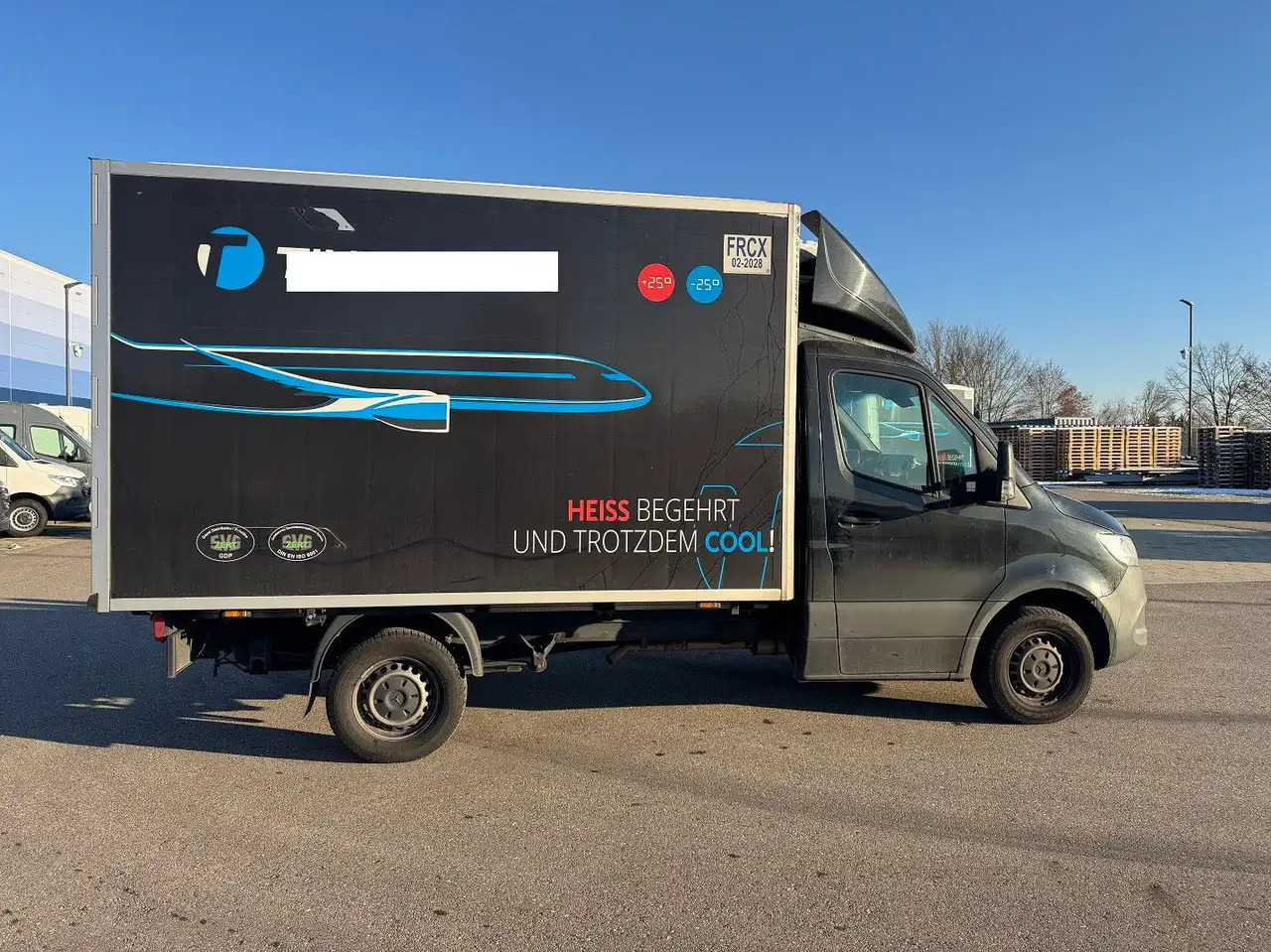 Refrigerated delivery van Mercedes-Benz Sprinter 317 CDI Lang Tiefkühlkoffer Carrier: picture 6