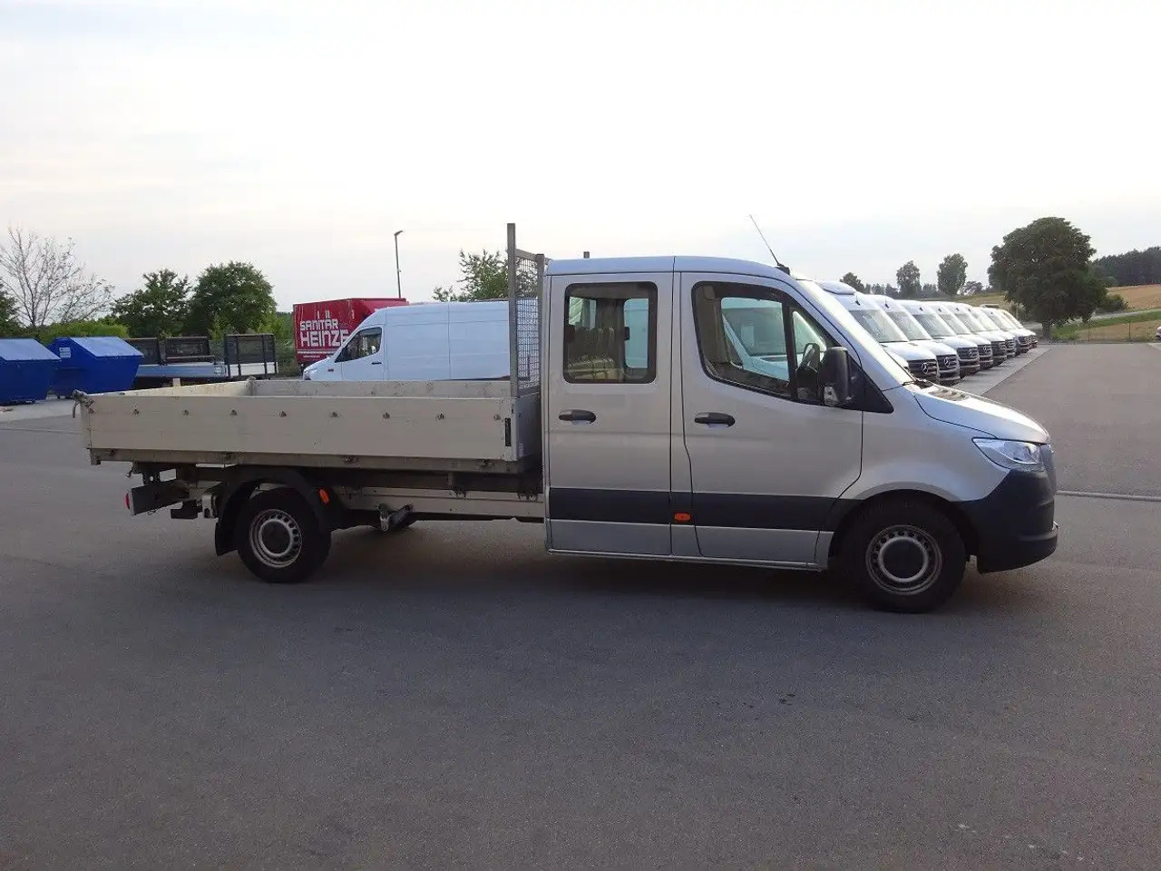 Mercedes-Benz Sprinter 319 CDI DoKa Maxi Kipper AHK 2,8t - Open body delivery van, Combi van: picture 2 Mercedes-Benz Sprinter 319 CDI DoKa Maxi Kipper AHK 2,8t - Open body delivery van, Combi van: picture 2