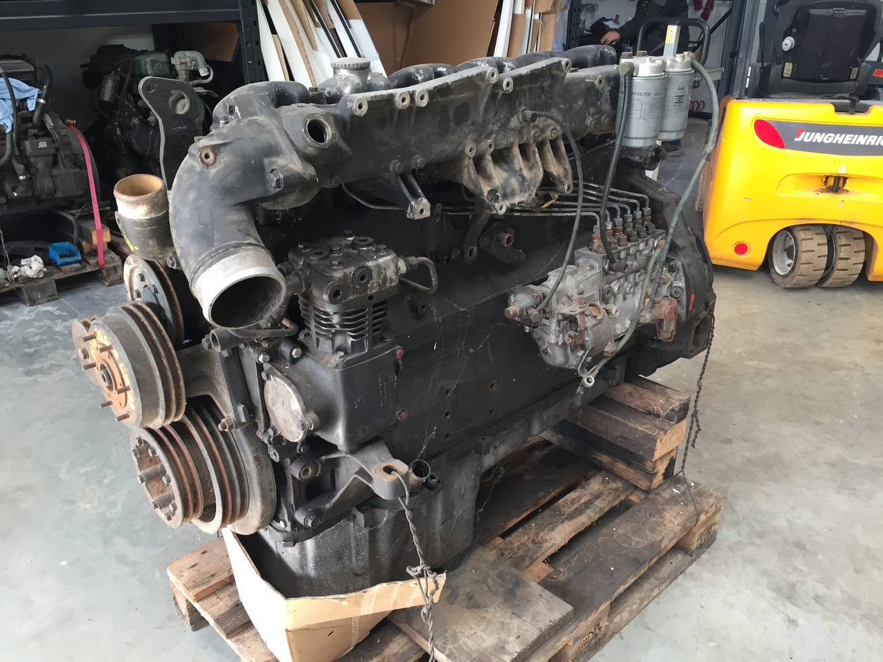 Gebrauchter Motor MAN F90 19.422, Motortyp : D 2866 LF 09 - Engine for Truck: picture 2 Gebrauchter Motor MAN F90 19.422, Motortyp : D 2866 LF 09 - Engine for Truck: picture 2