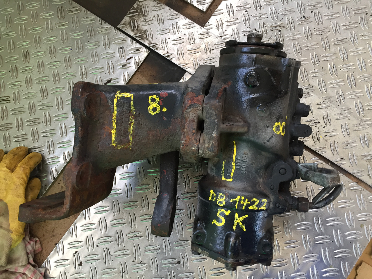 Steering gear for Truck Gebrauchtes DB 1422 SK Lenkgetriebe, Artikel - Nr.: 365 461 06 40: picture 10