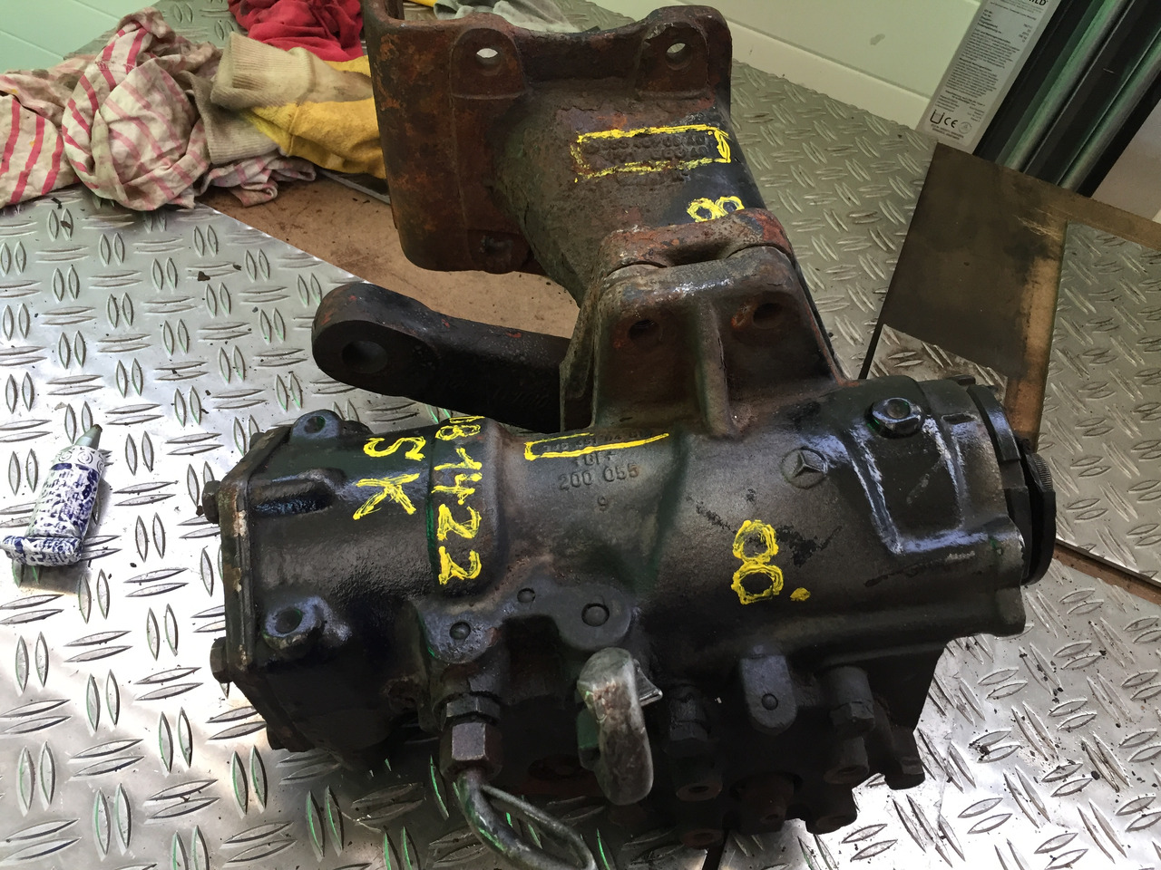 Steering gear for Truck Gebrauchtes DB 1422 SK Lenkgetriebe, Artikel - Nr.: 365 461 06 40: picture 12