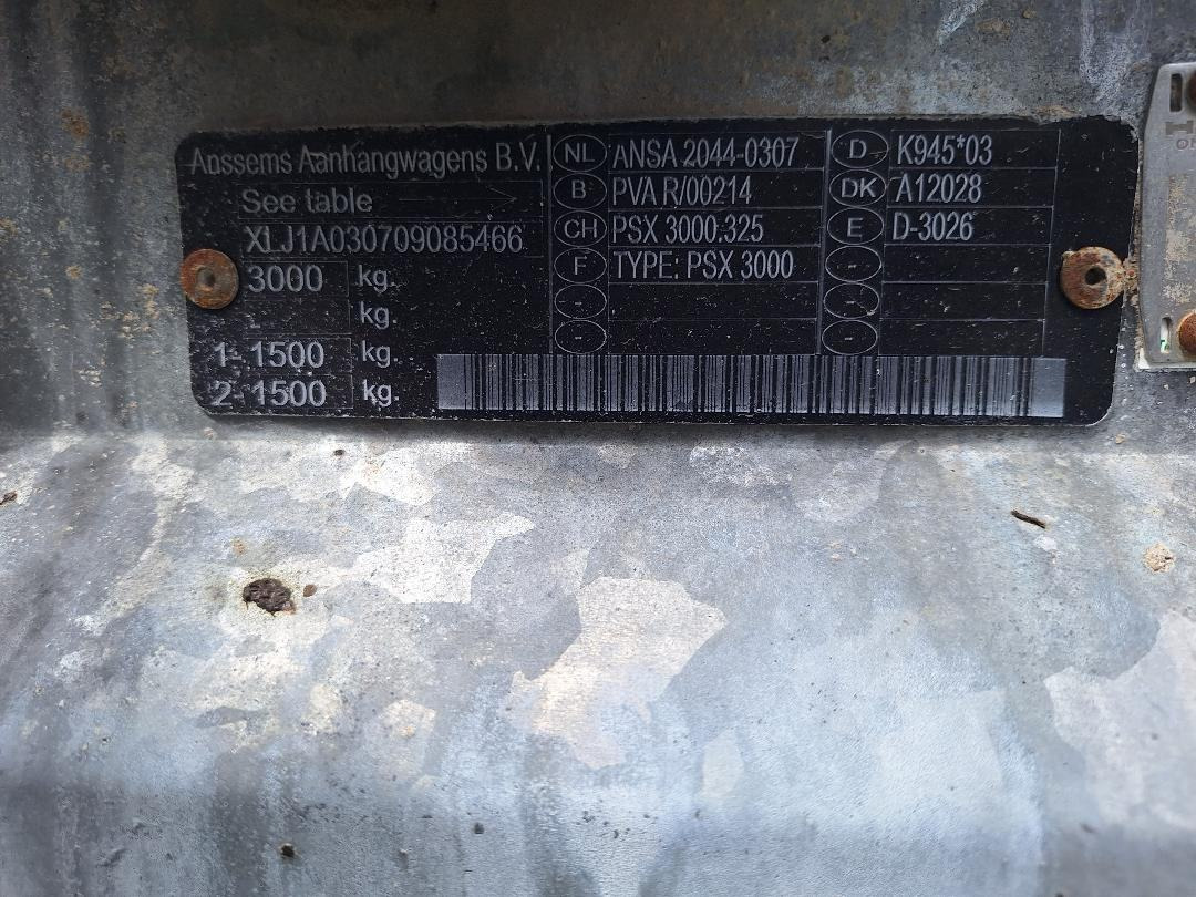 ANSSENS, 2009 god. - Dropside/ Flatbed trailer: picture 4 ANSSENS, 2009 god. - Dropside/ Flatbed trailer: picture 4