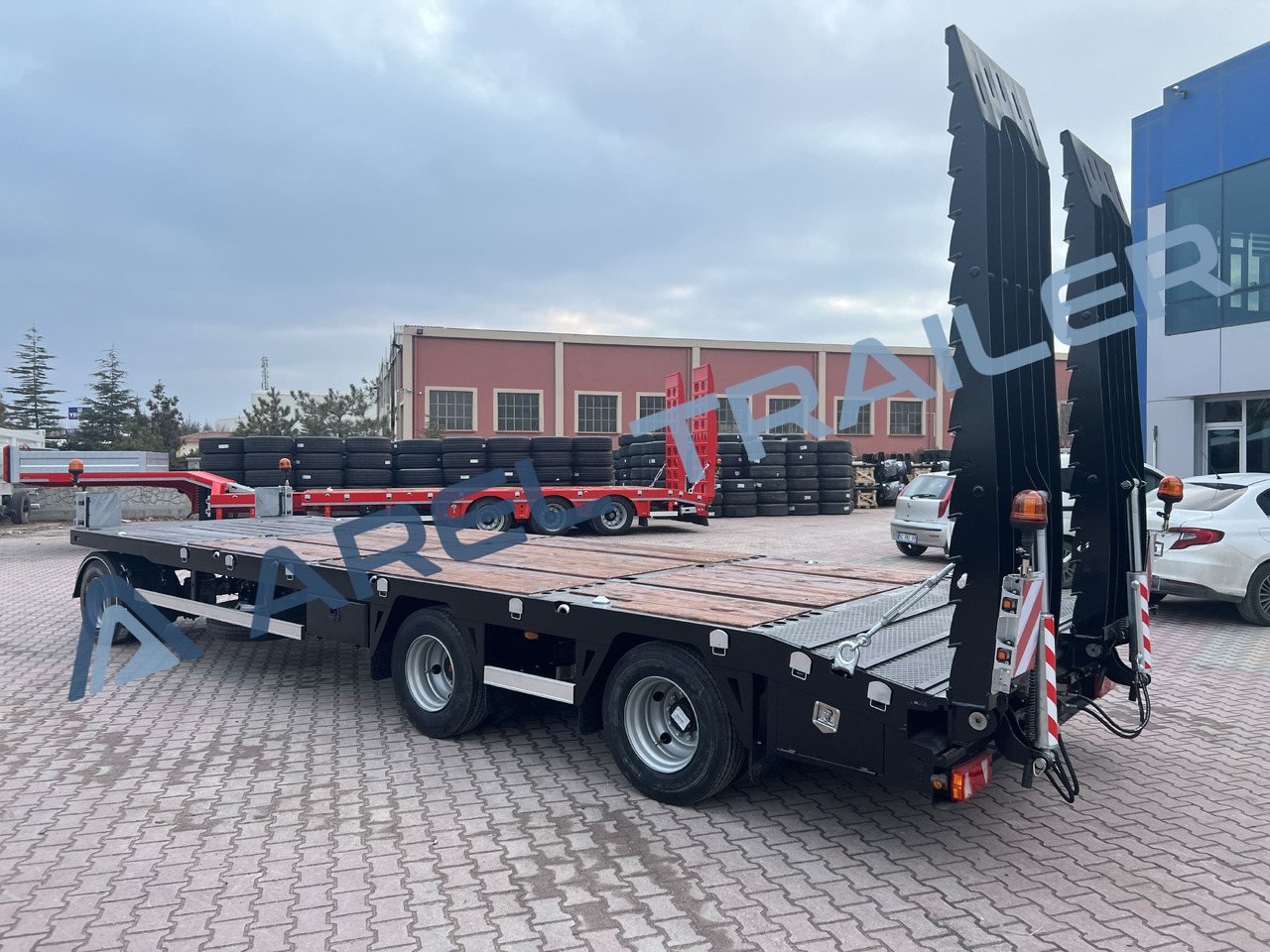 AREL TRAILER 2+1 AXLE DRAWBAR REMORQUE TRAILER - Low loader trailer: picture 4 AREL TRAILER 2+1 AXLE DRAWBAR REMORQUE TRAILER - Low loader trailer: picture 4