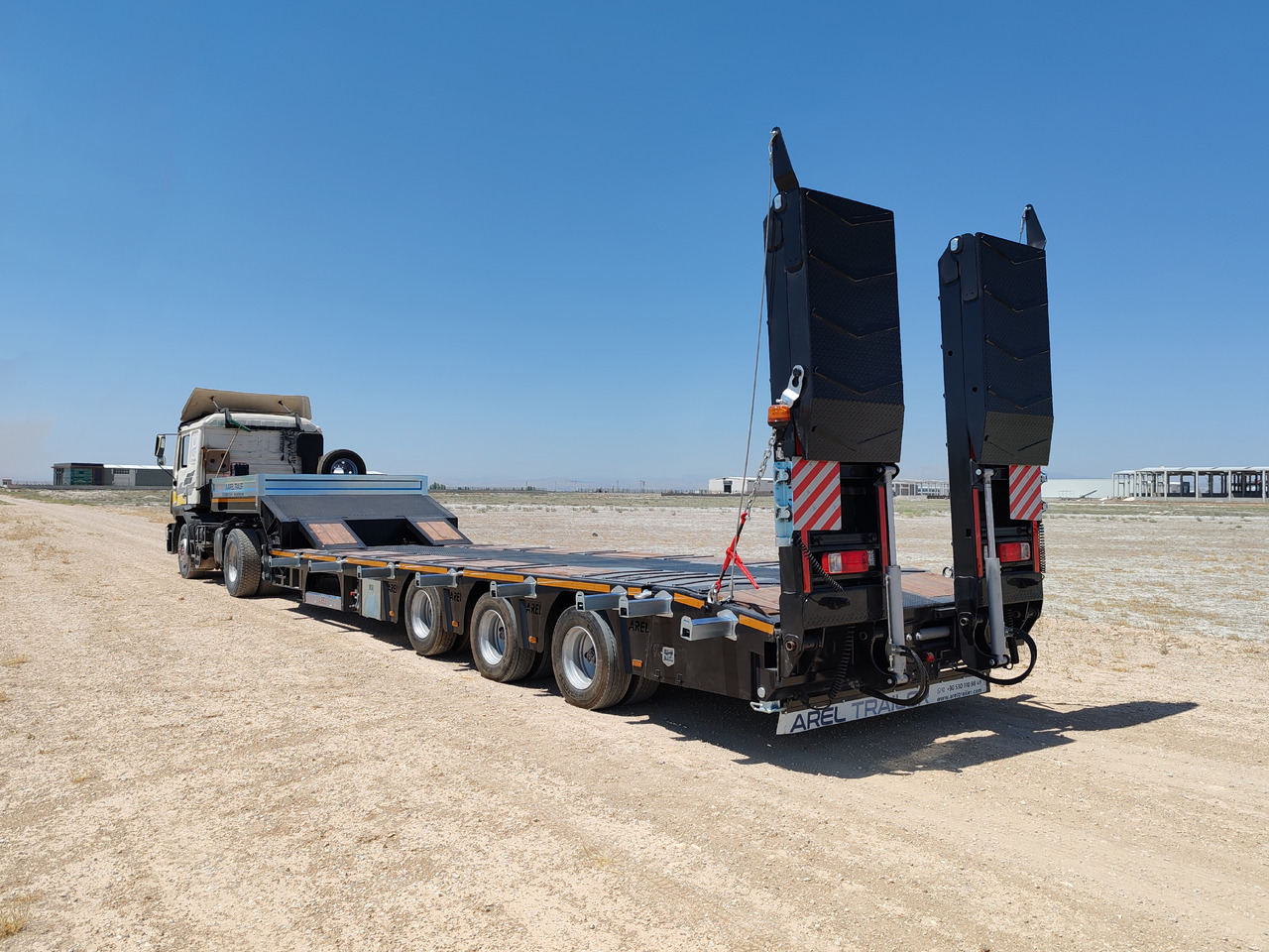 AREL TRAILER 3 AXLE LOWBED TRAILER from MANUFACTURER COMPANY - Low loader semi-trailer: picture 1 AREL TRAILER 3 AXLE LOWBED TRAILER from MANUFACTURER COMPANY - Low loader semi-trailer: picture 1
