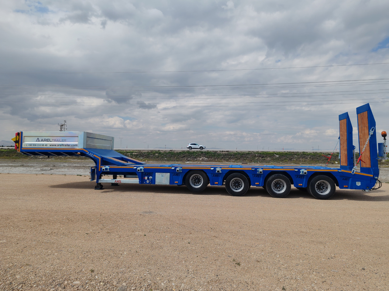 AREL TRAILER 4 AXLE LOW LOADER TRAILER - Low loader semi-trailer: picture 5 AREL TRAILER 4 AXLE LOW LOADER TRAILER - Low loader semi-trailer: picture 5