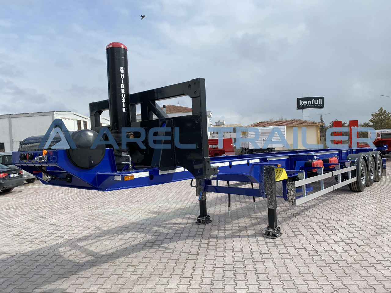 AREL TRAILER 40 FT TIPPING CONTAINER TRAILER - Container transporter/ Swap body semi-trailer: picture 3 AREL TRAILER 40 FT TIPPING CONTAINER TRAILER - Container transporter/ Swap body semi-trailer: picture 3