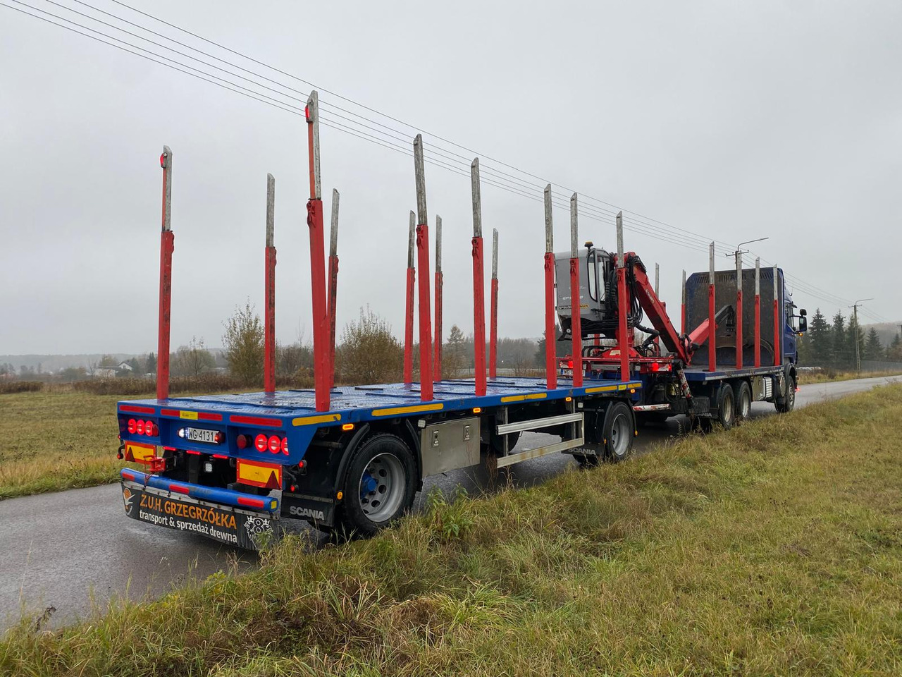 PRZYCZEPA MIELKE WAREN - Timber trailer: picture 1 PRZYCZEPA MIELKE WAREN - Timber trailer: picture 1