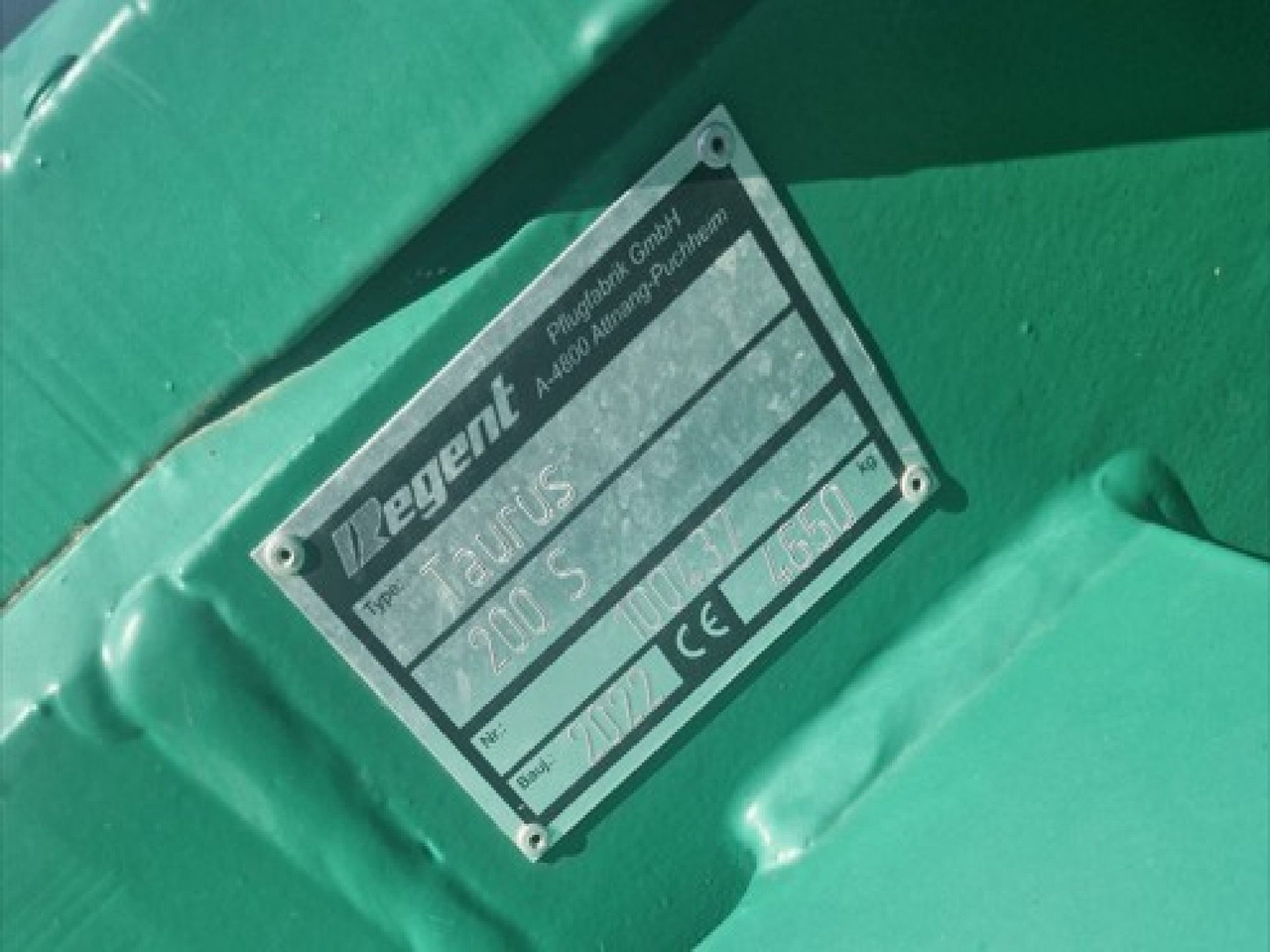 REGENT Taurus 200 S - Plow: picture 4 REGENT Taurus 200 S - Plow: picture 4