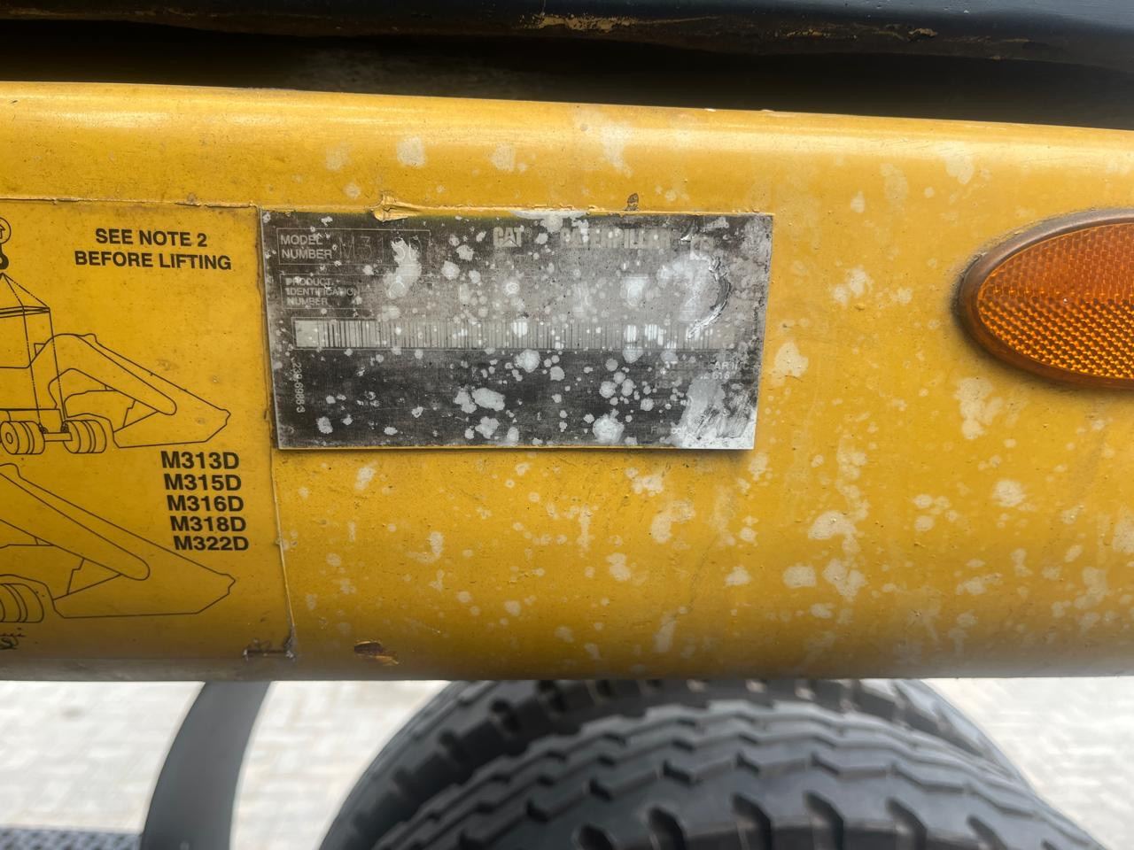 Wheel excavator CATERPILLAR M318D: picture 18 Wheel excavator CATERPILLAR M318D: picture 18