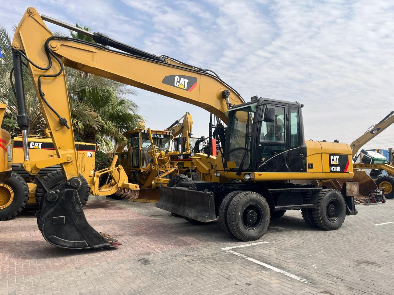 Wheel excavator CATERPILLAR M318D: picture 7 Wheel excavator CATERPILLAR M318D: picture 7