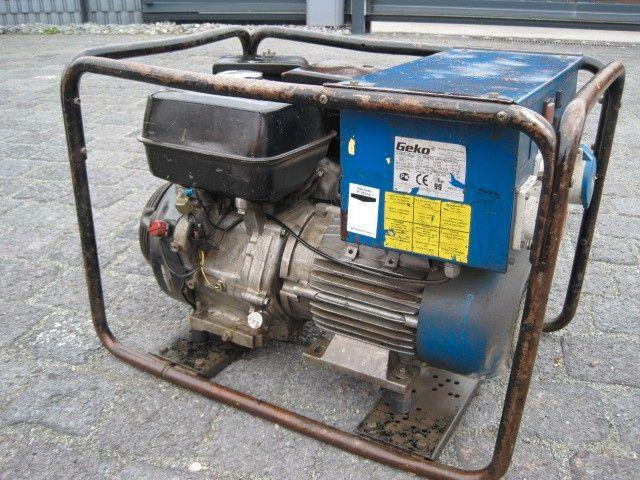 Geko Stromerzeuger 6400 ED-A-HHBA, Benzin 5,9 kV - Generator set: picture 1 Geko Stromerzeuger 6400 ED-A-HHBA, Benzin 5,9 kV - Generator set: picture 1