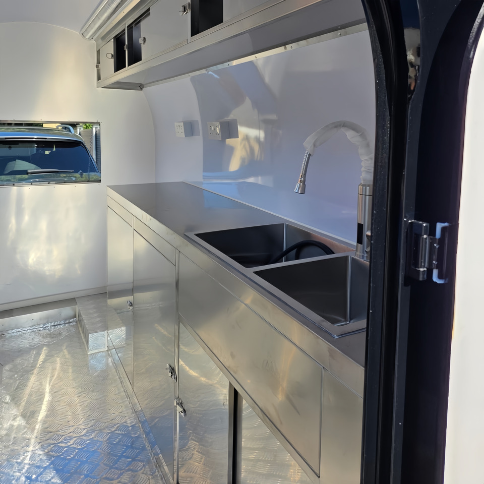 Customizable Mini Outdoor Service Cart Towable Mobile Food Truck for Coffee & Ic - Vending trailer: picture 5 Customizable Mini Outdoor Service Cart Towable Mobile Food Truck for Coffee & Ic - Vending trailer: picture 5