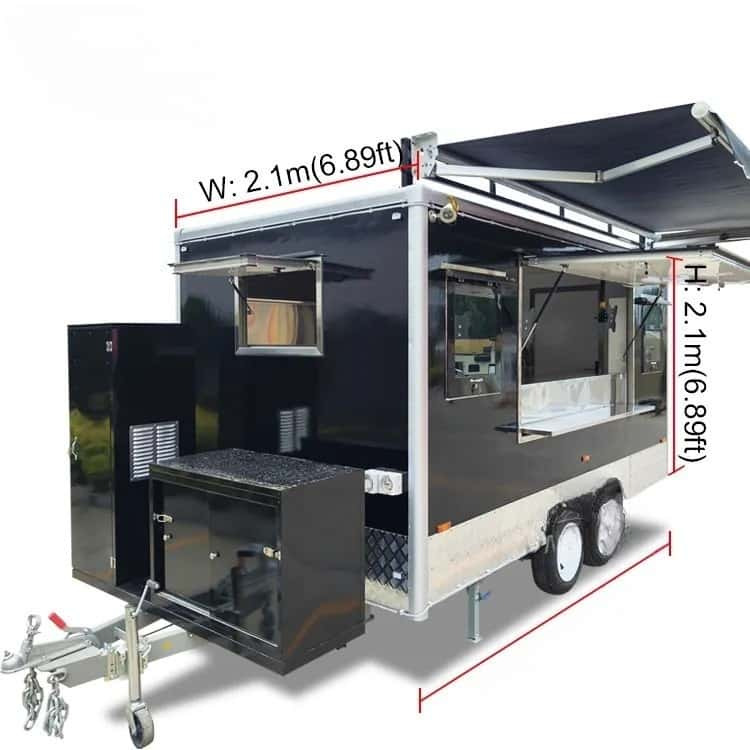 New Vending trailer for transportation of food Oulead 02: picture 6