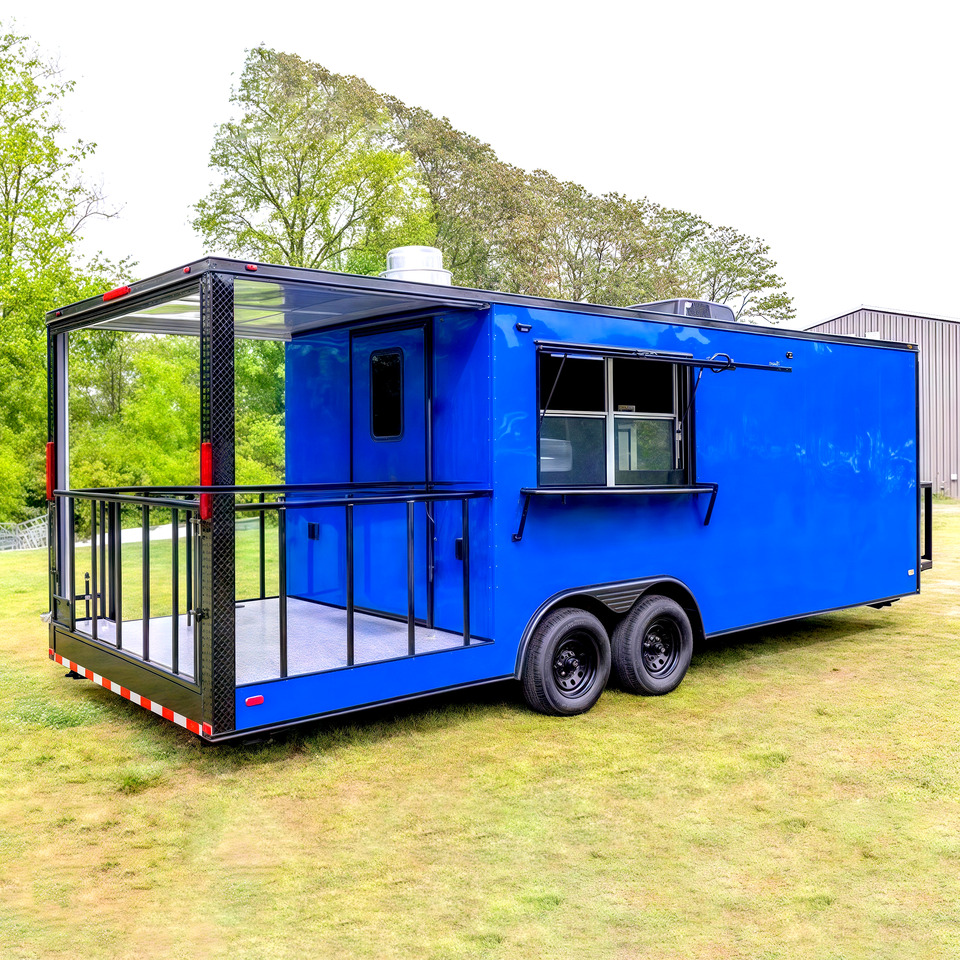 Maichi Ice Cream Food Trailer Hot Dog and Hamburger Fast Food Cart Mobile Food T - Vending trailer: picture 4 Maichi Ice Cream Food Trailer Hot Dog and Hamburger Fast Food Cart Mobile Food T - Vending trailer: picture 4