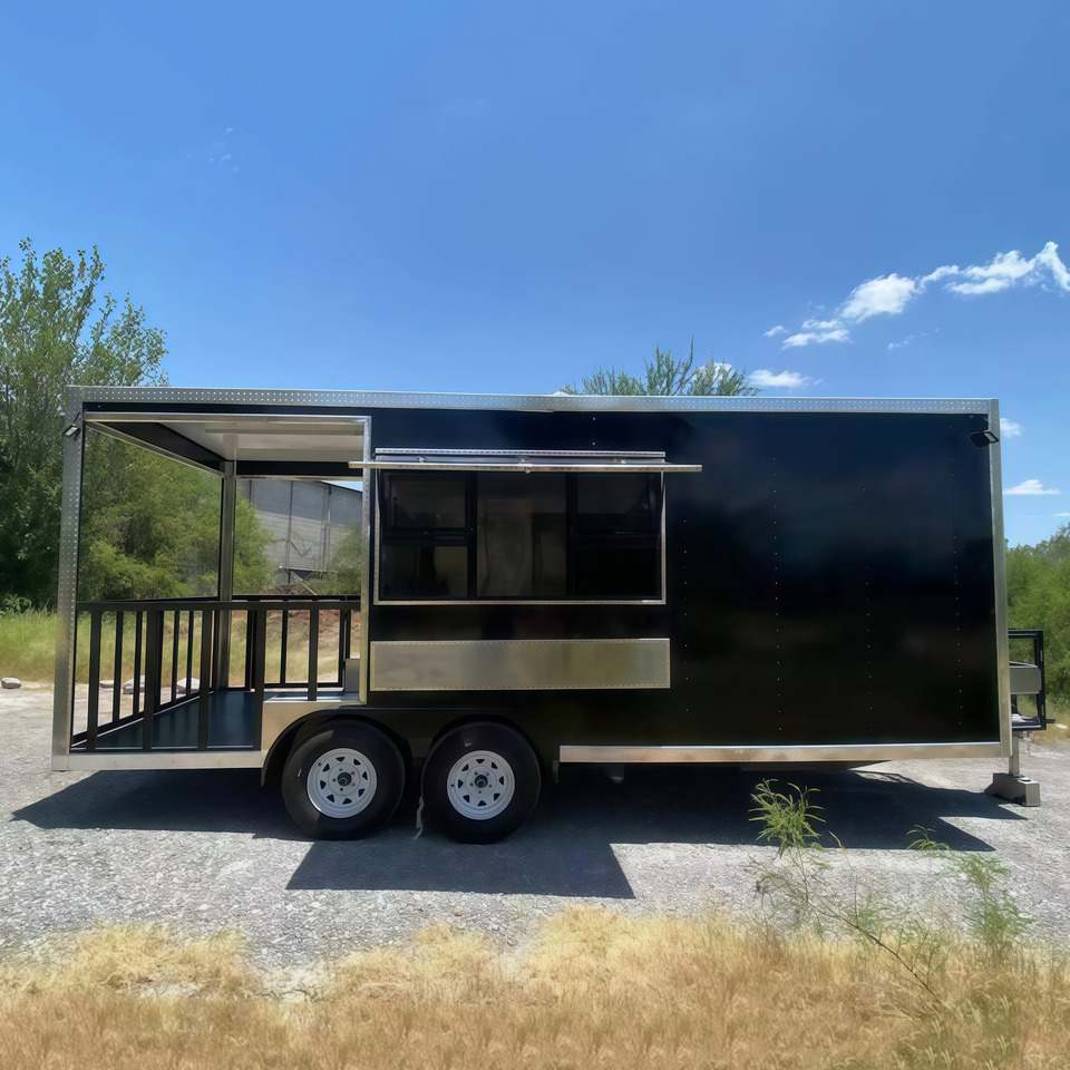 Maichi Ice Cream Food Trailer Hot Dog and Hamburger Fast Food Cart Mobile Food T - Vending trailer: picture 2 Maichi Ice Cream Food Trailer Hot Dog and Hamburger Fast Food Cart Mobile Food T - Vending trailer: picture 2