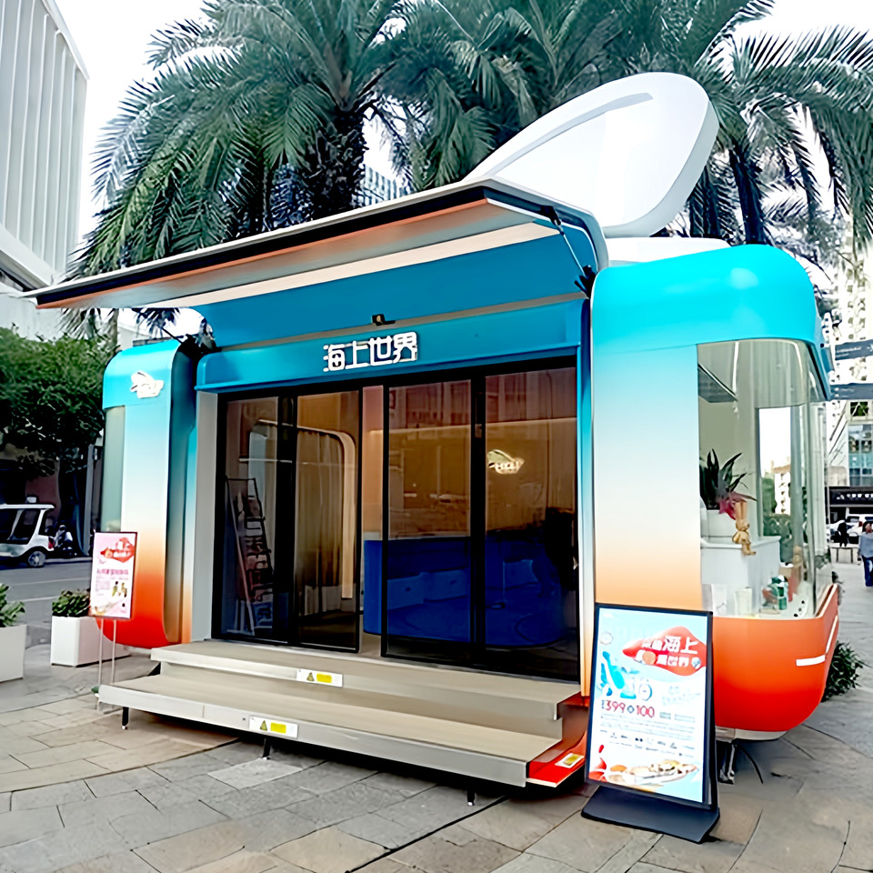 Maichi Mobile Food Truck Taco Juice Bar Trailer Street Food Vending Cart Square trailer - Vending trailer: picture 5 Maichi Mobile Food Truck Taco Juice Bar Trailer Street Food Vending Cart Square trailer - Vending trailer: picture 5