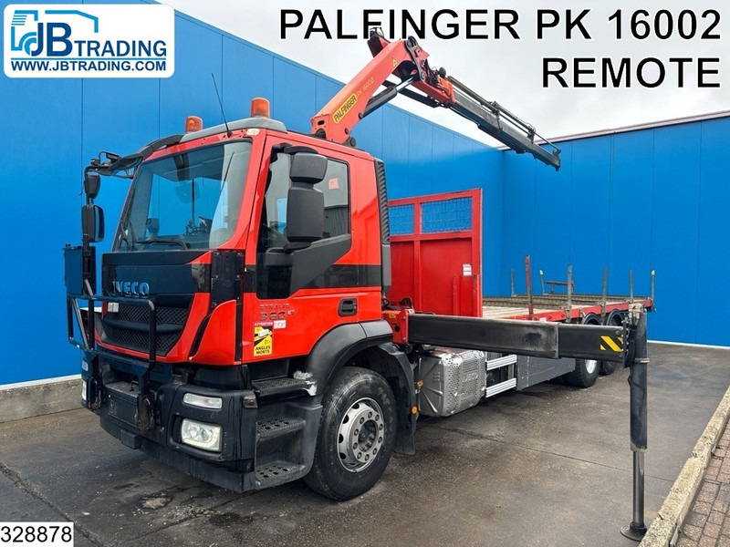 Iveco Stralis 360 6x2, Euro 6, Palfinger, Remote - Dropside/ Flatbed truck, Crane truck: picture 1 Iveco Stralis 360 6x2, Euro 6, Palfinger, Remote - Dropside/ Flatbed truck, Crane truck: picture 1