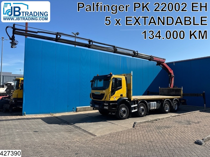 Iveco X-Way 480 8X4, EURO 6D, Retarder, Palfinger - Dropside/ Flatbed truck, Crane truck: picture 1 Iveco X-Way 480 8X4, EURO 6D, Retarder, Palfinger - Dropside/ Flatbed truck, Crane truck: picture 1