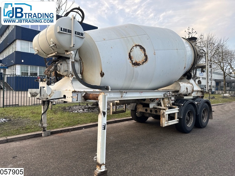 Liebherr Betonmixer Liebherr 10m3 - Concrete mixer semi-trailer: picture 1 Liebherr Betonmixer Liebherr 10m3 - Concrete mixer semi-trailer: picture 1